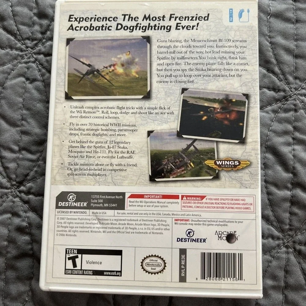 WWII‎ Aces (Nintendo Wii, 2008)